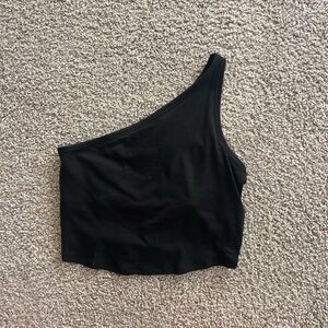 PINK Victoria's Secret One-Shoulder Crop Top